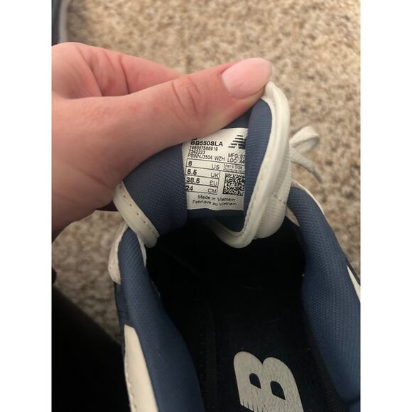 New Balance 550 Indigo Sea Salt - Picture 7 of 7